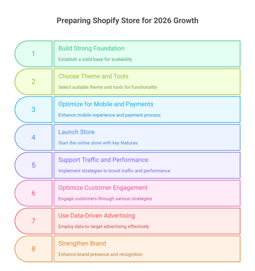 Build a Professional Shopify Store Foundation for 2026 Growth