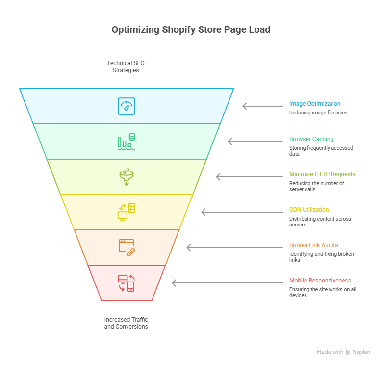 Technical SEO Strategies To Optimize Shopify Store Page Load 